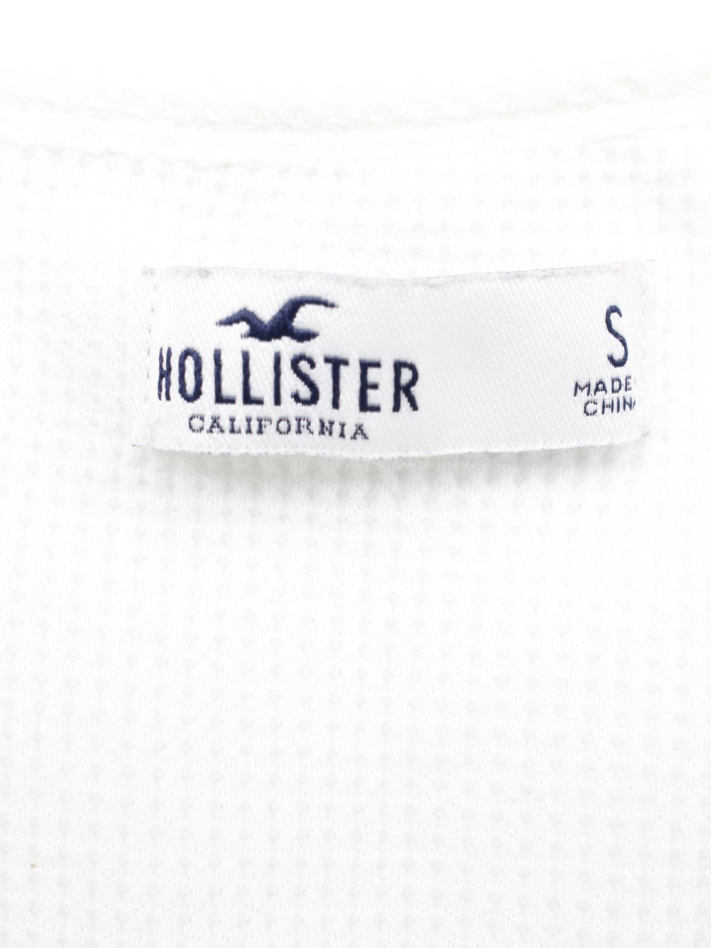 HOLLISTER/Tシャツ/カットソー/トップス/ホワイト/S