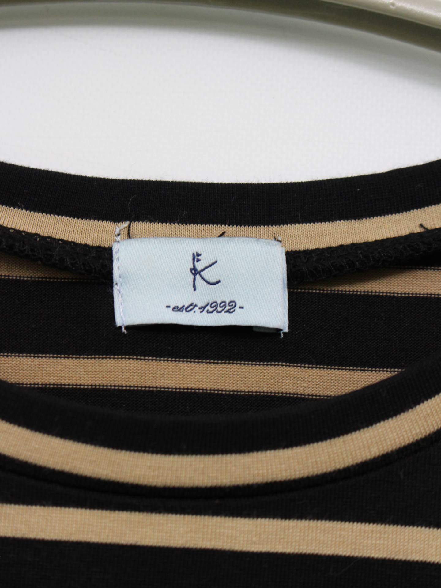 KUMIKYOKU/Tシャツ/カットソー/トップス/ブラック/B90-94 T160-166