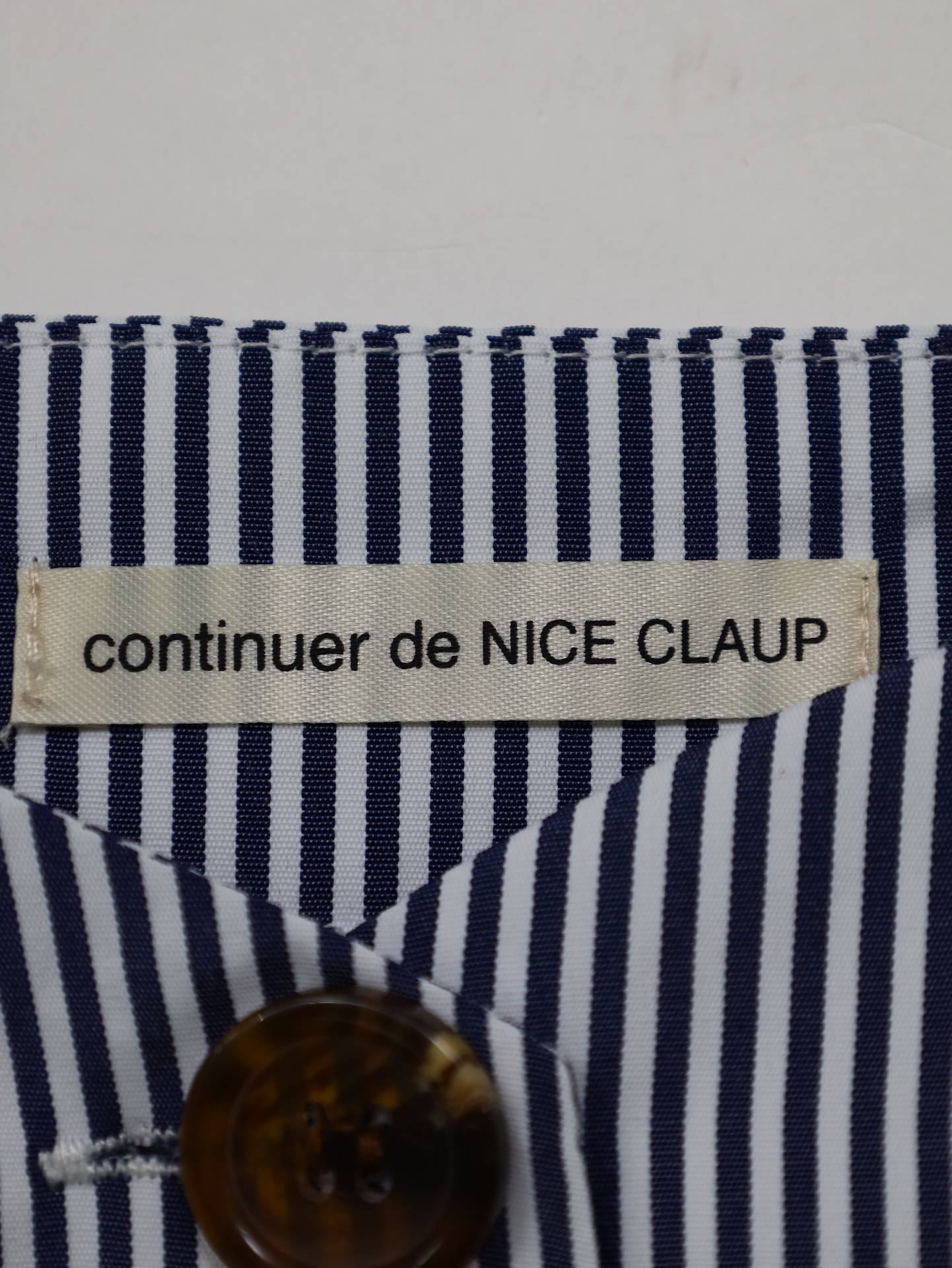 continuer de NICE CLAUP/シャツ/ブラウス/トップス/ブルー/F