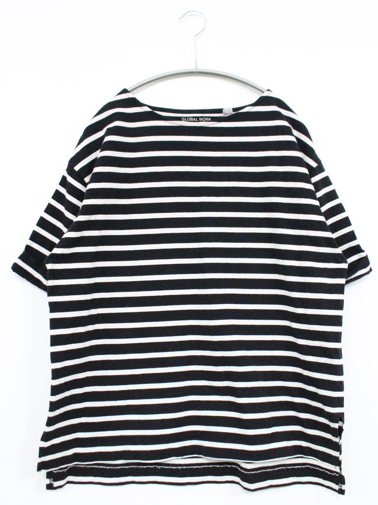 GLOBAL WORK/グローバルワーク/Tシャツ/カットソー/トップス/ブラック/LARGE
