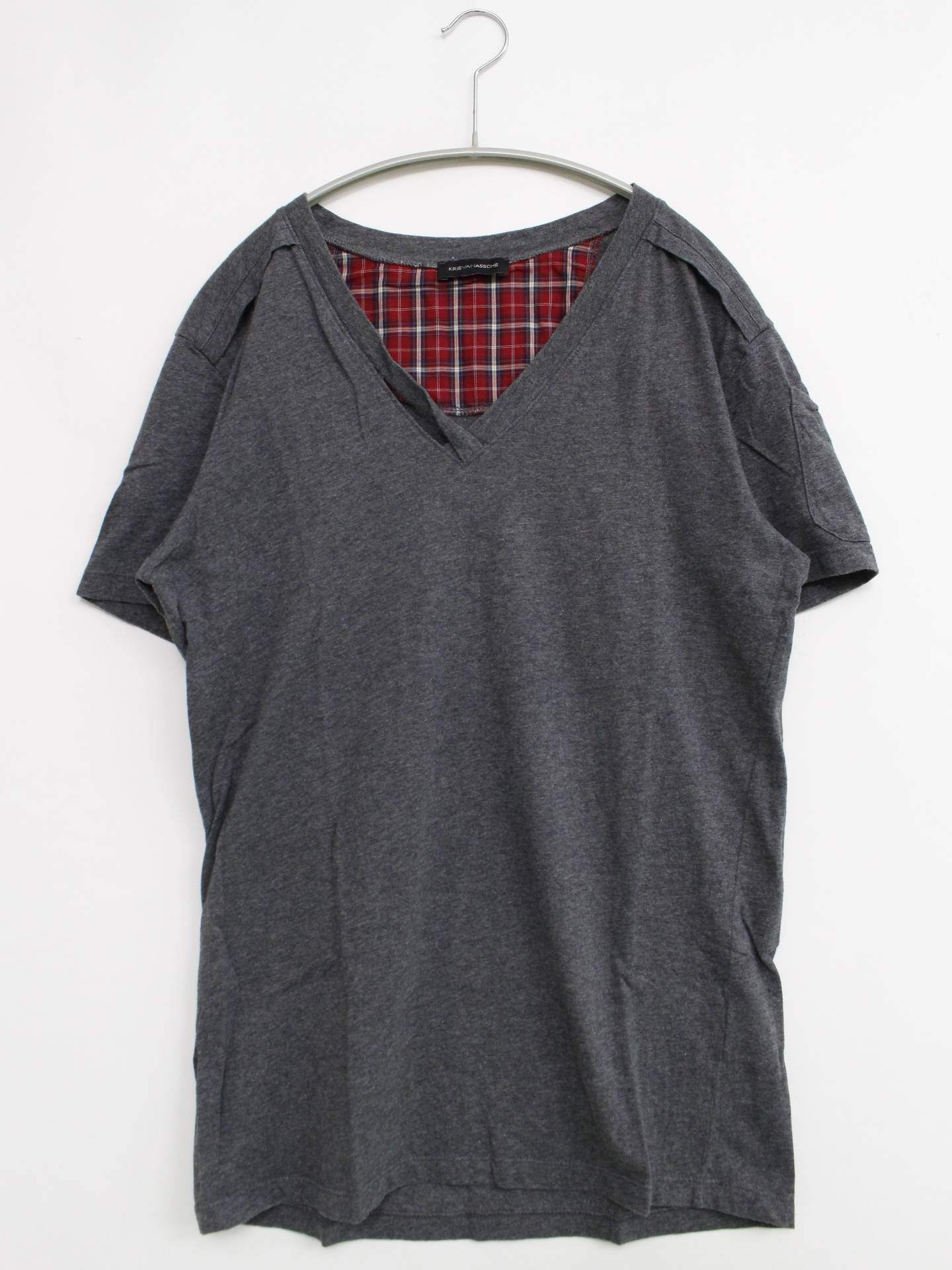 KRISVANASSCHE/Tシャツ/カットソー/トップス/グレー/S