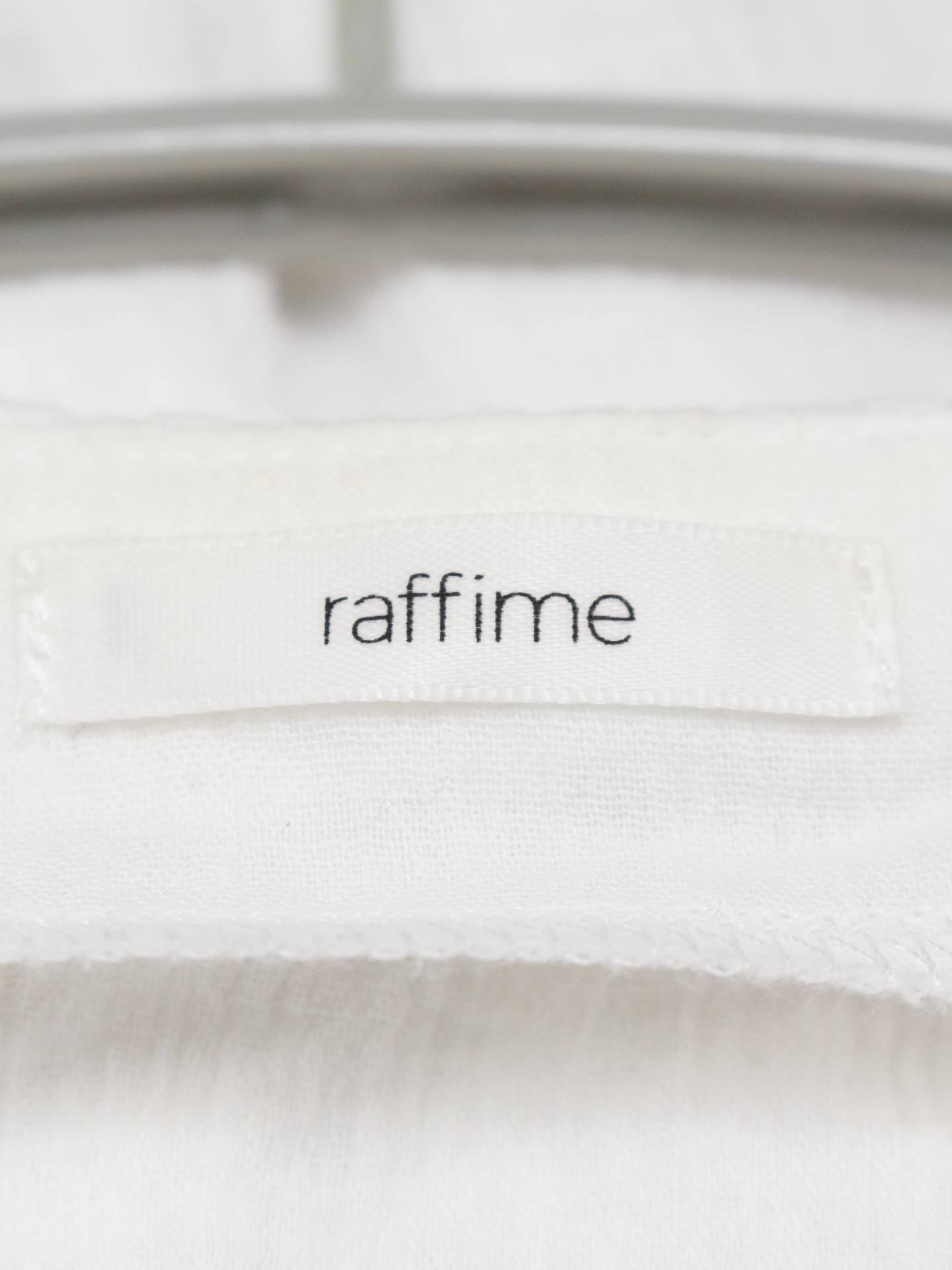 raffime/ラフィミー/シャツ/ブラウス/トップス/ホワイト/F