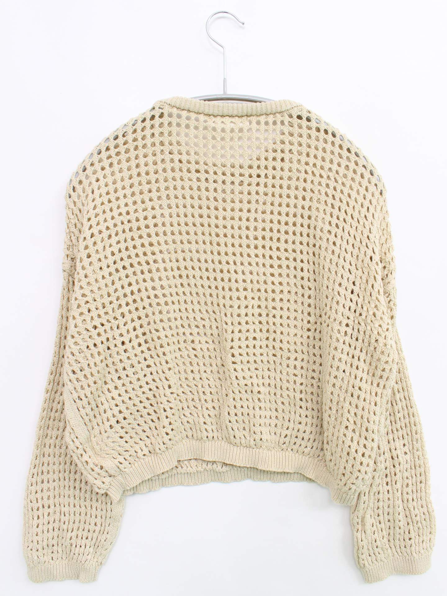 AmbreNeige/アンブルネージュ/ニット/セーター/トップス/アイボリー/F