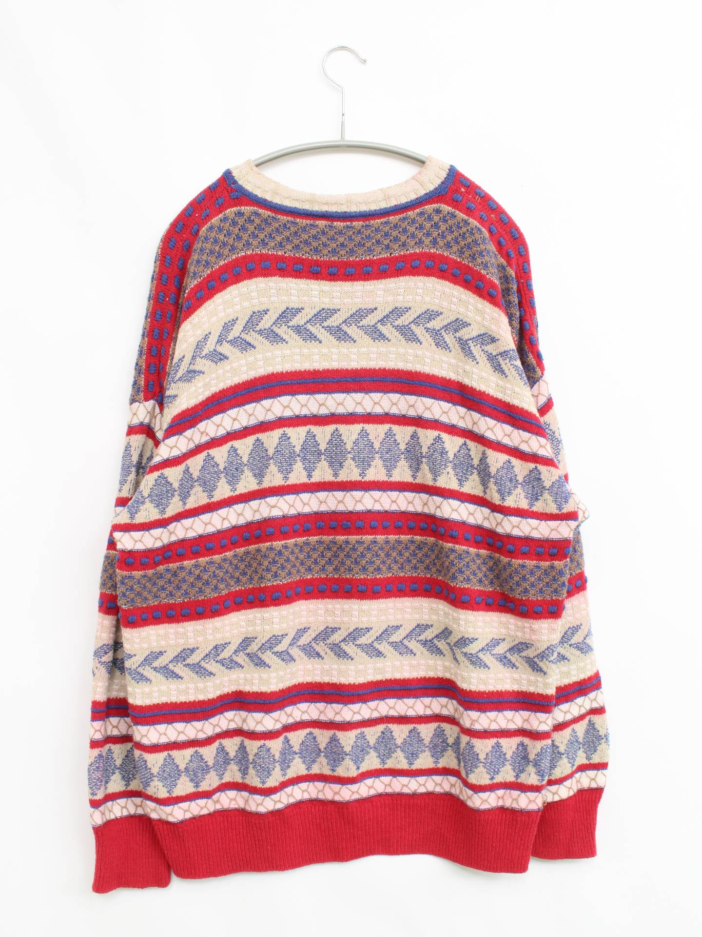 TRUSSARDI/ニット/セーター/トップス/レッド