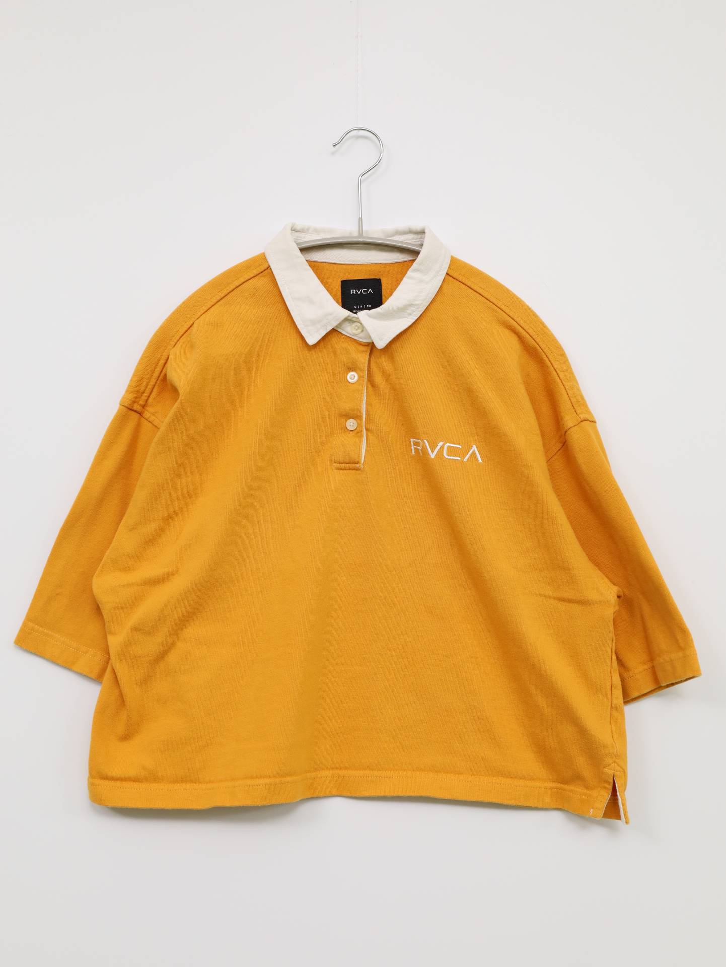 RVCA/ポロシャツ/トップス/イエロー/S
