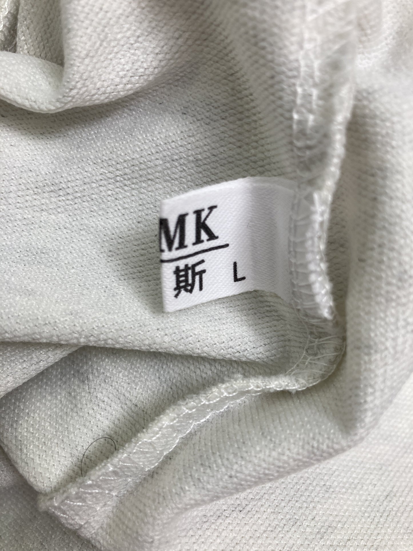 AKMK/Tシャツ/カットソー/トップス/ホワイト/L