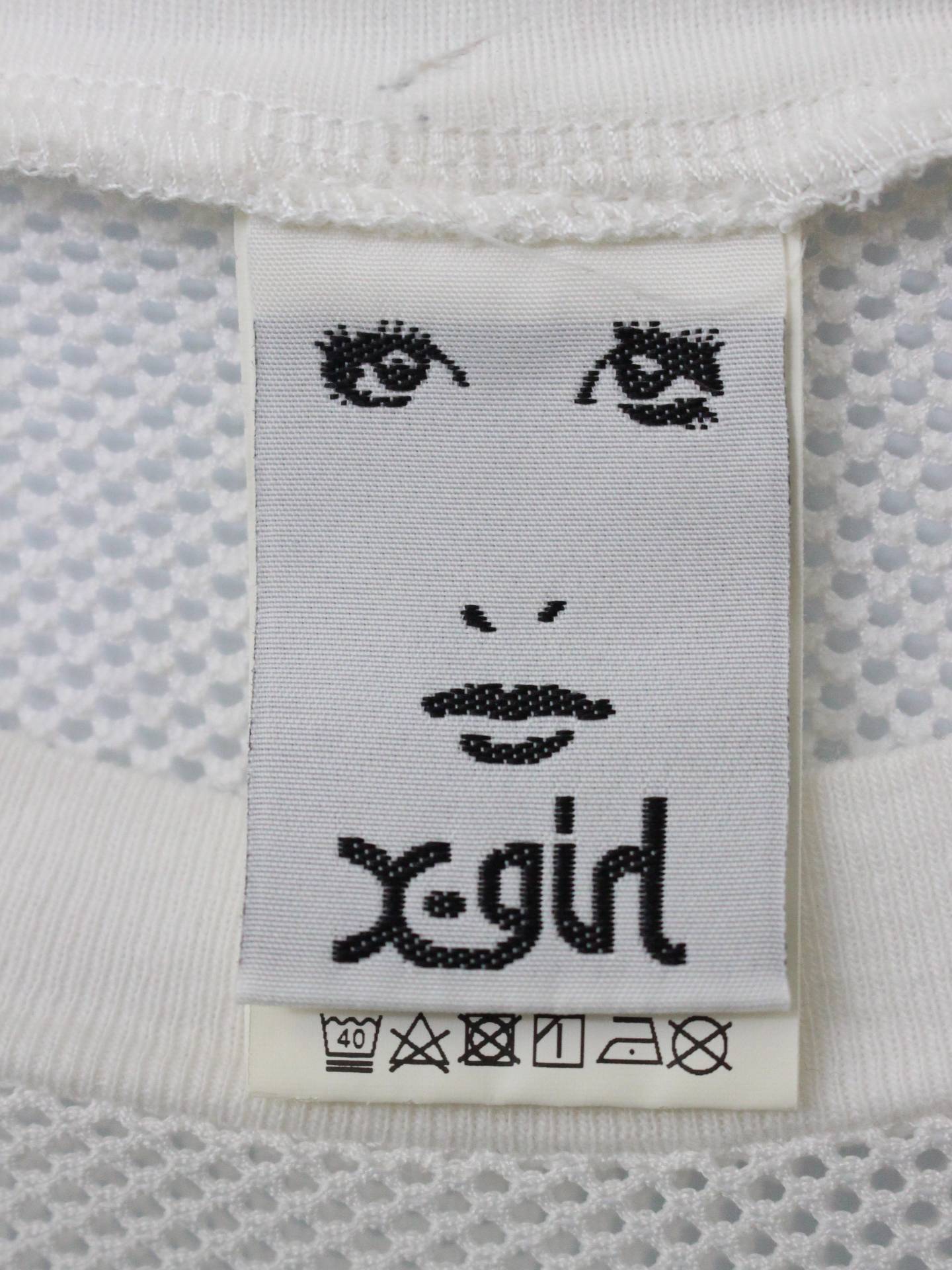 X-GIRL/エックスガール/アンサンブル/トップス/ホワイト/one size