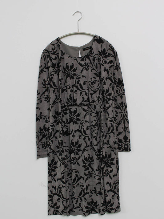 TABASA/ワンピース/ワンピース/ドレス/グレー/34