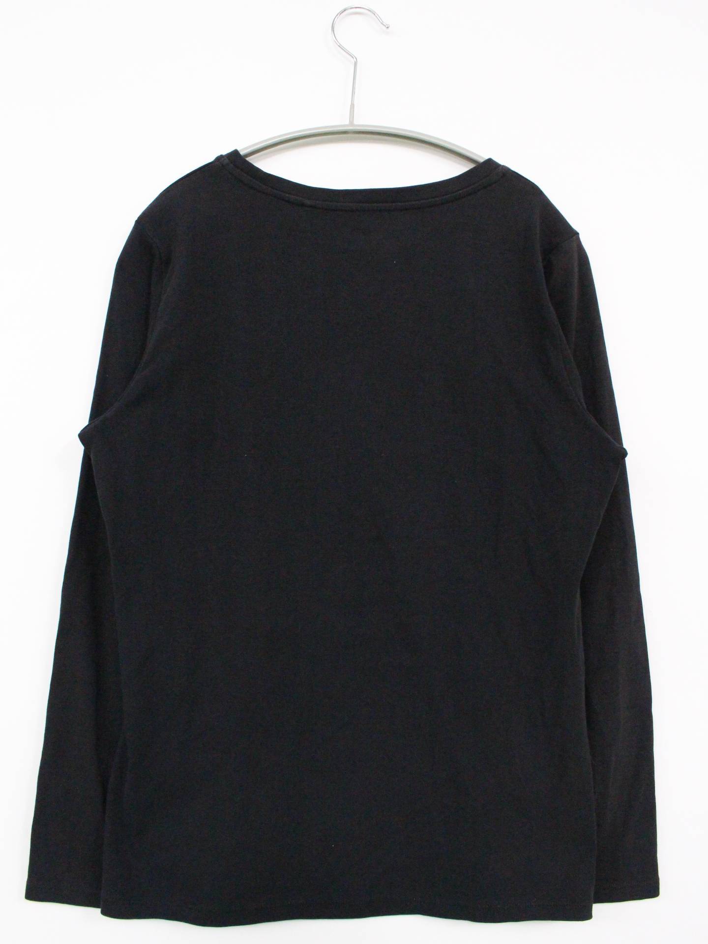 UNIQLO/ユニクロ/Tシャツ/カットソー/トップス/ブラック/L