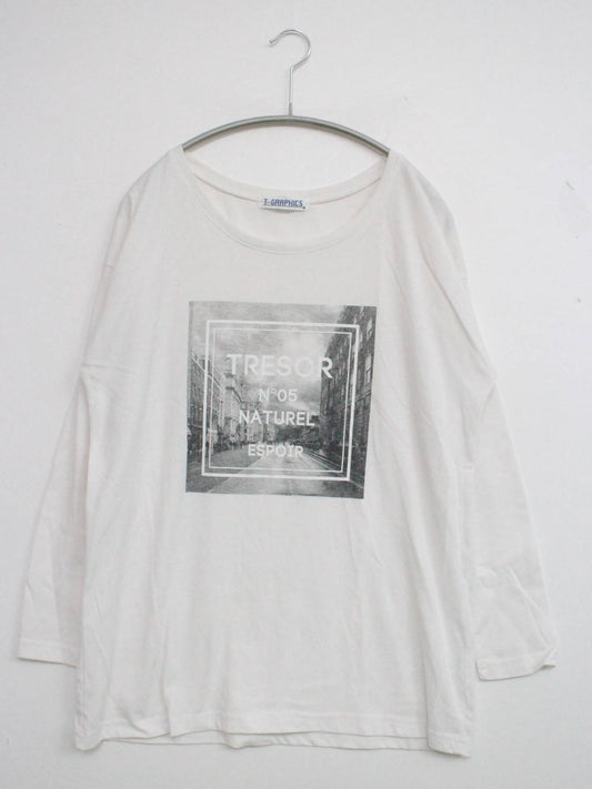 T-GRAPHICS/Tシャツ/カットソー/トップス/ホワイト/M