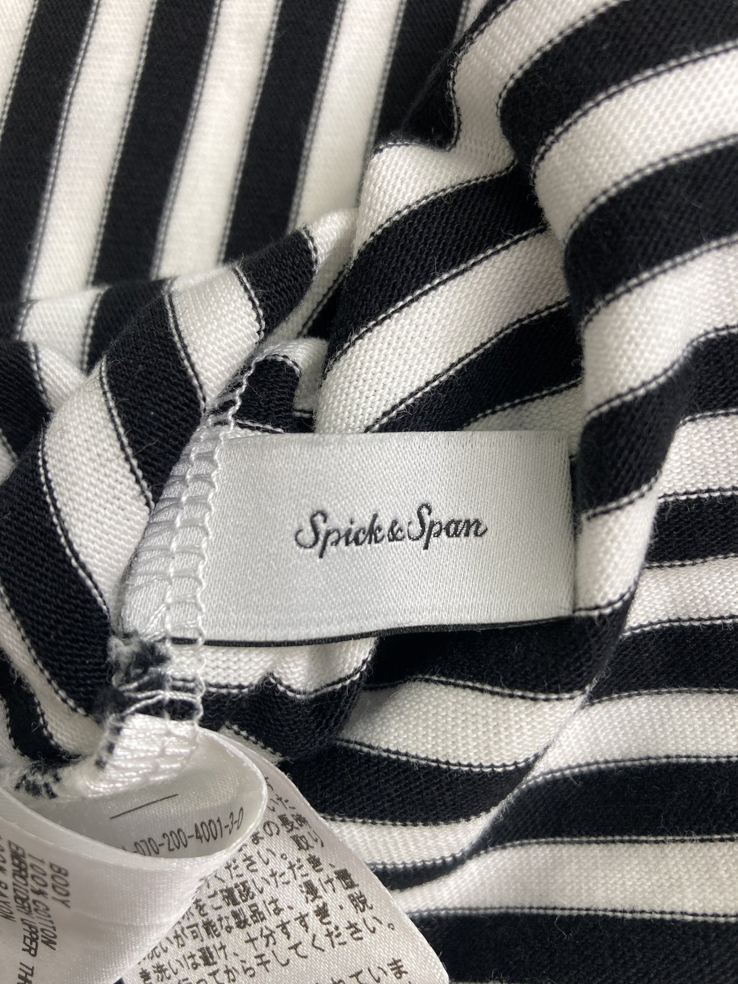 Spick&Spam/Tシャツ/カットソー/トップス/ブラック/F