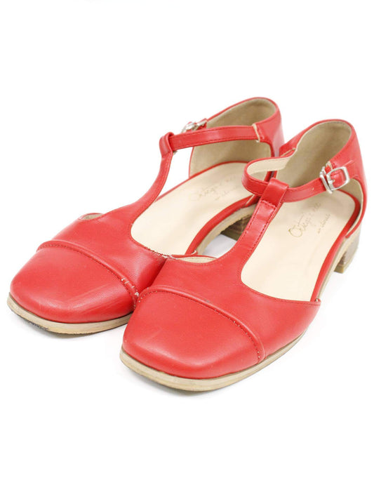 Ortega e nee/パンプス/シューズ/レッド/L