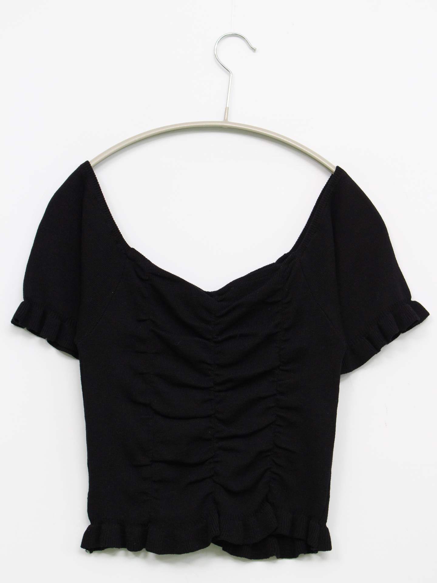 17kg/Tシャツ/カットソー/トップス/ブラック