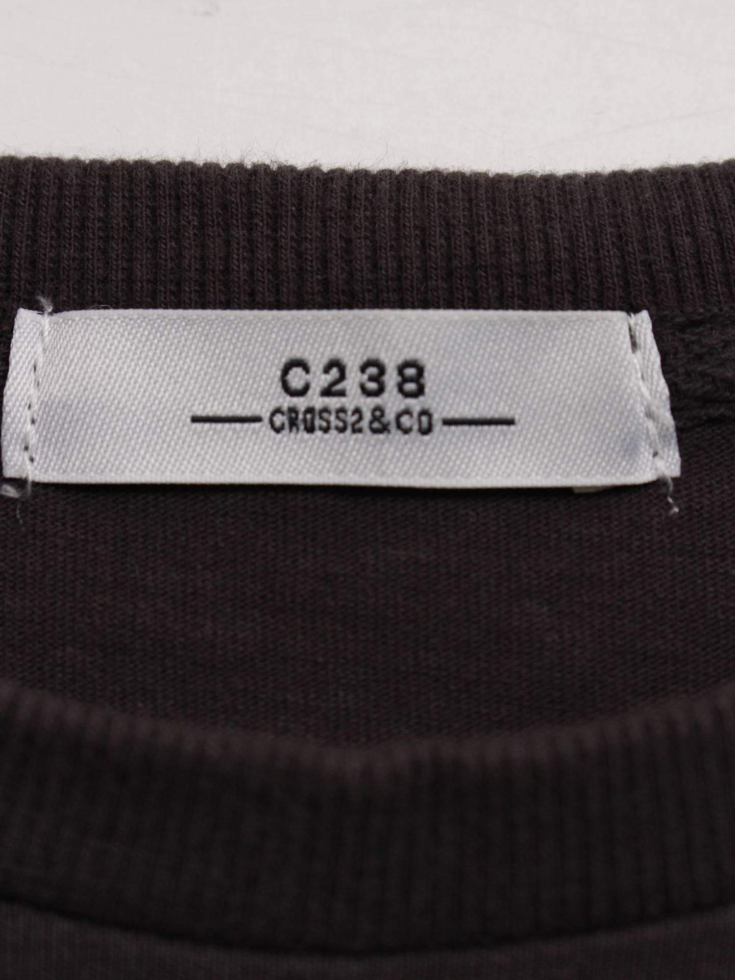C238/Tシャツ/カットソー/トップス/ブラック/M
