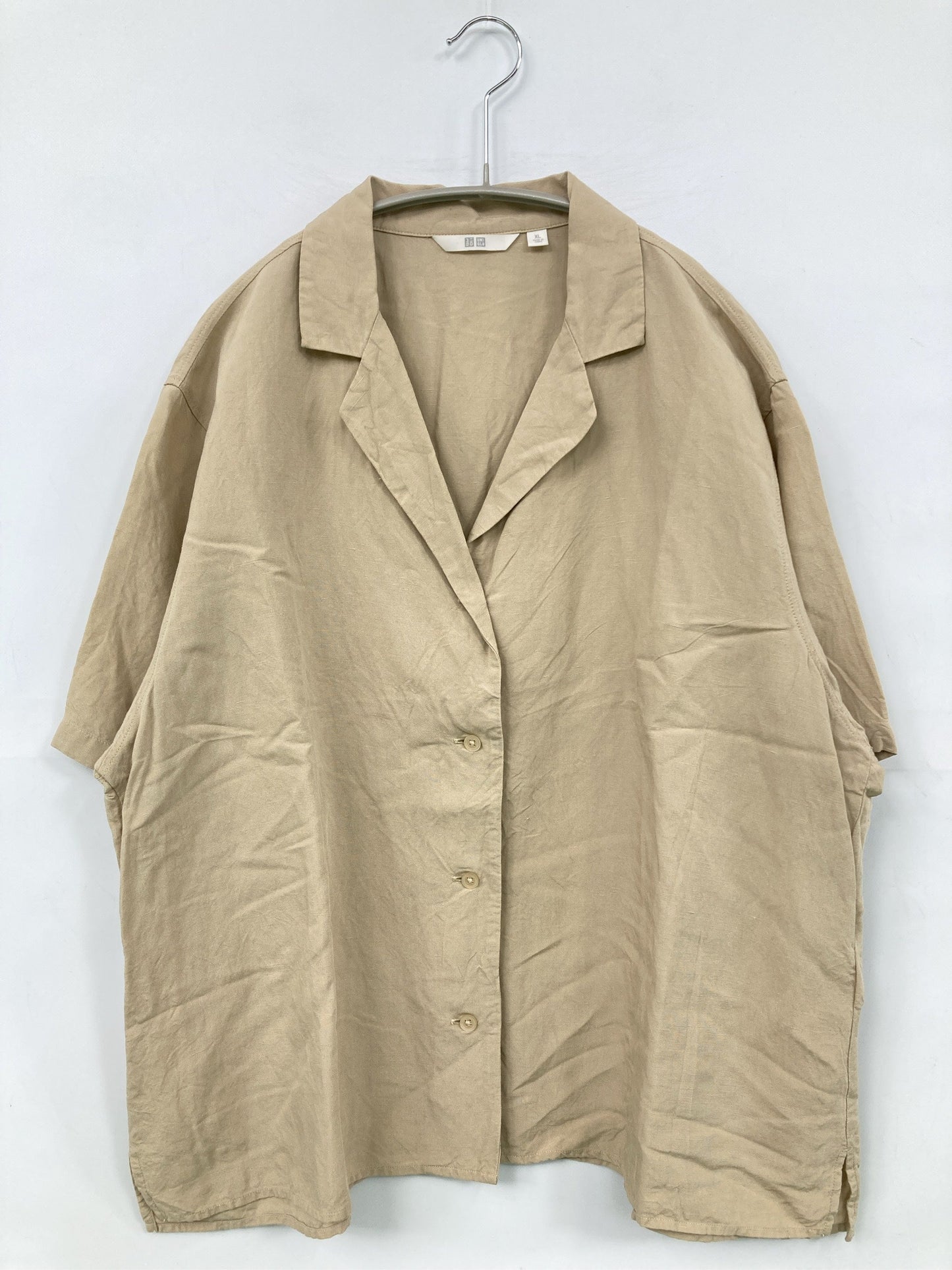UNIQLO/ユニクロ/シャツ/ブラウス/トップス/ベージュ/XL