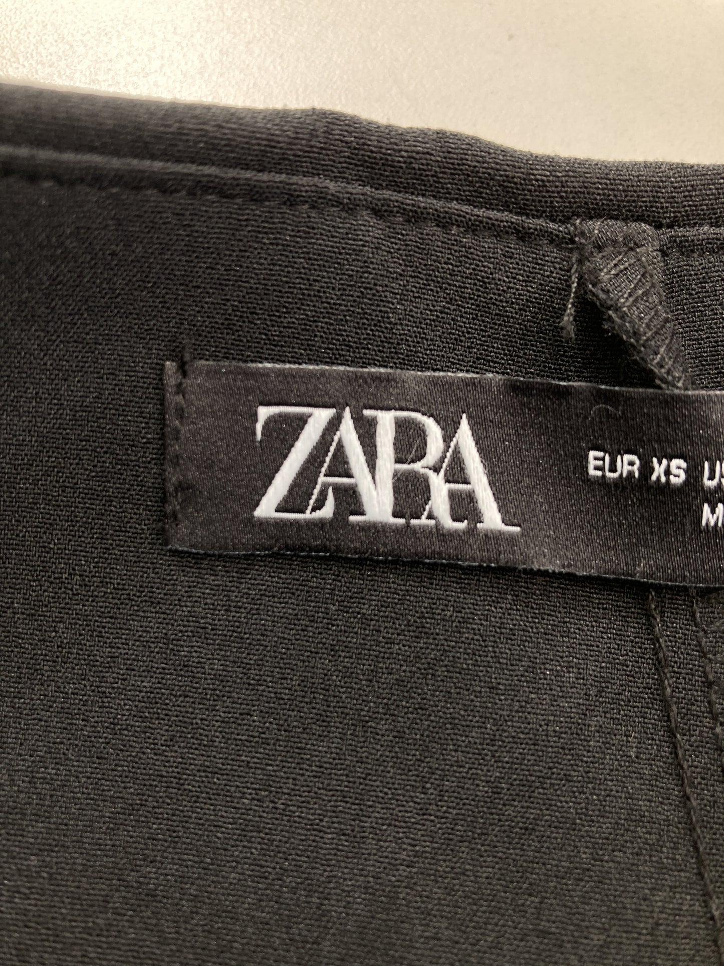 ZARA/ザラ/ショート/ミニスカート/スカート/ブラック/EUR XS/USA XS/MEX 24