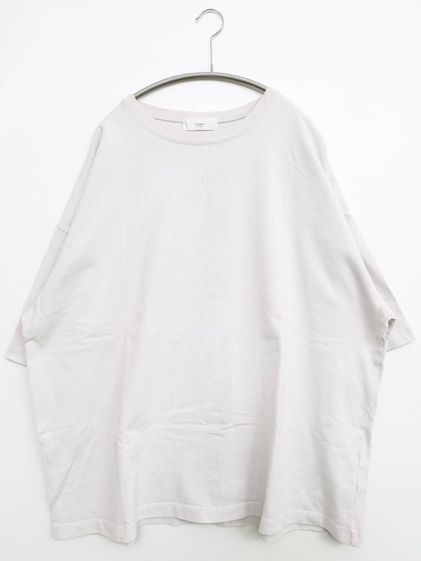 remer/リメール/Tシャツ/カットソー/トップス/ホワイト/L