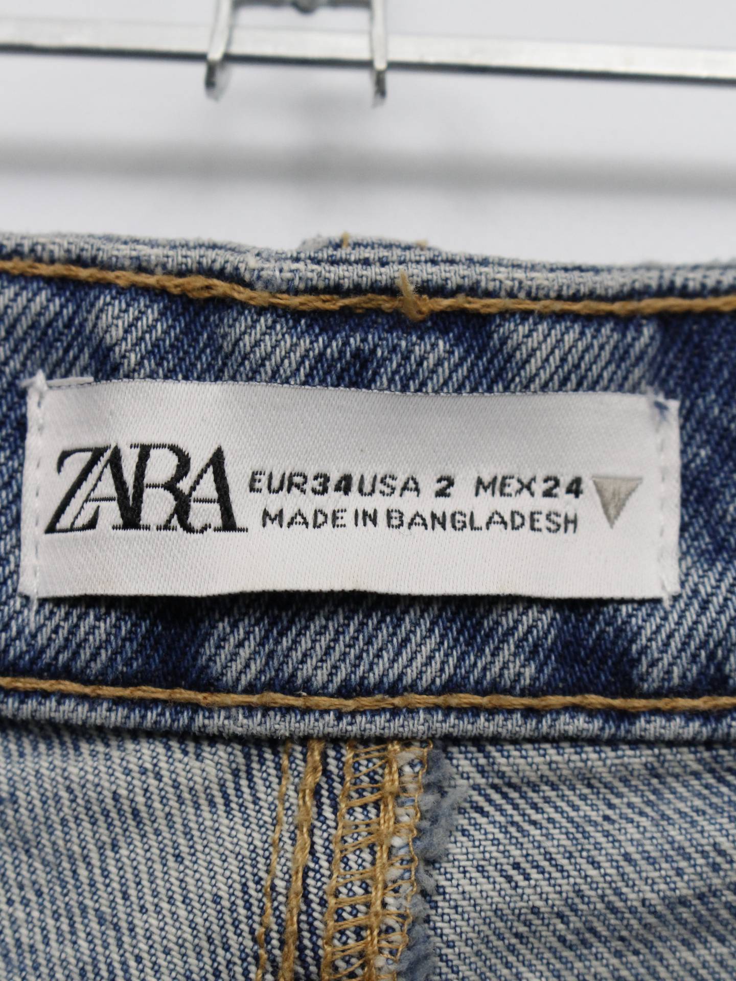 ZARA/ザラ/デニムパンツ/パンツ/ブルー/34