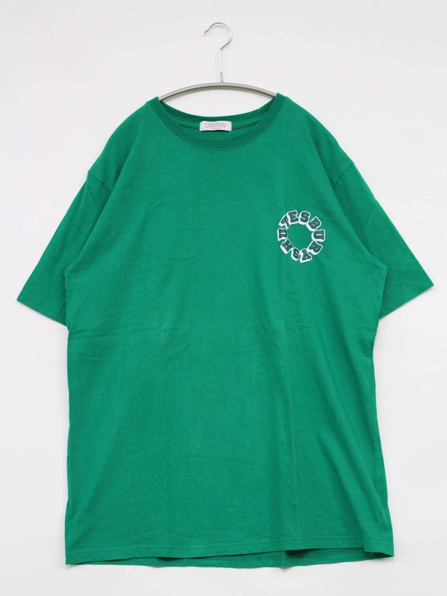 CHERISH/Tシャツ/カットソー/トップス/グリーン/F