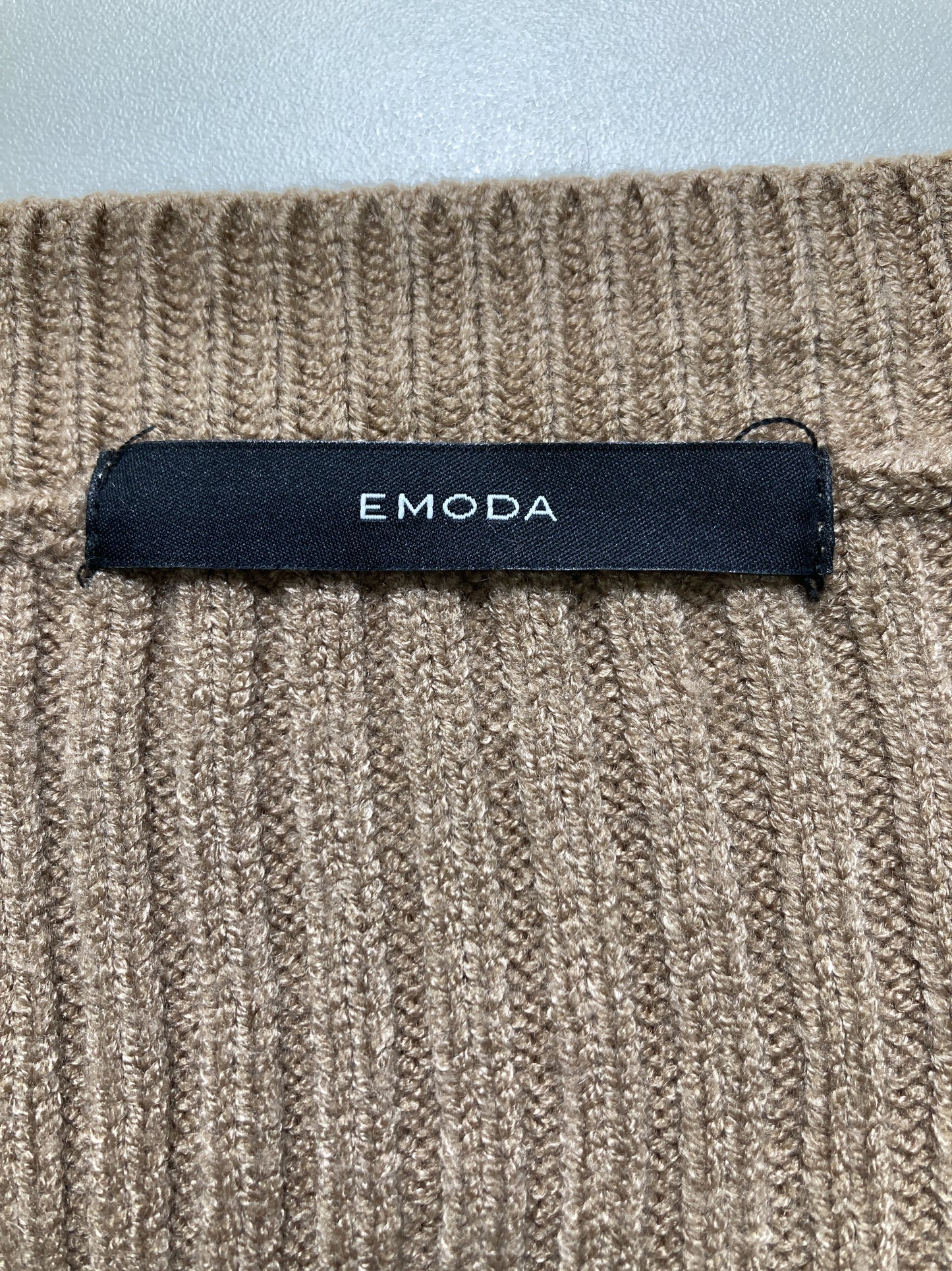 EMODA/エモダ/ニット/セーター/トップス/ベージュ/F
