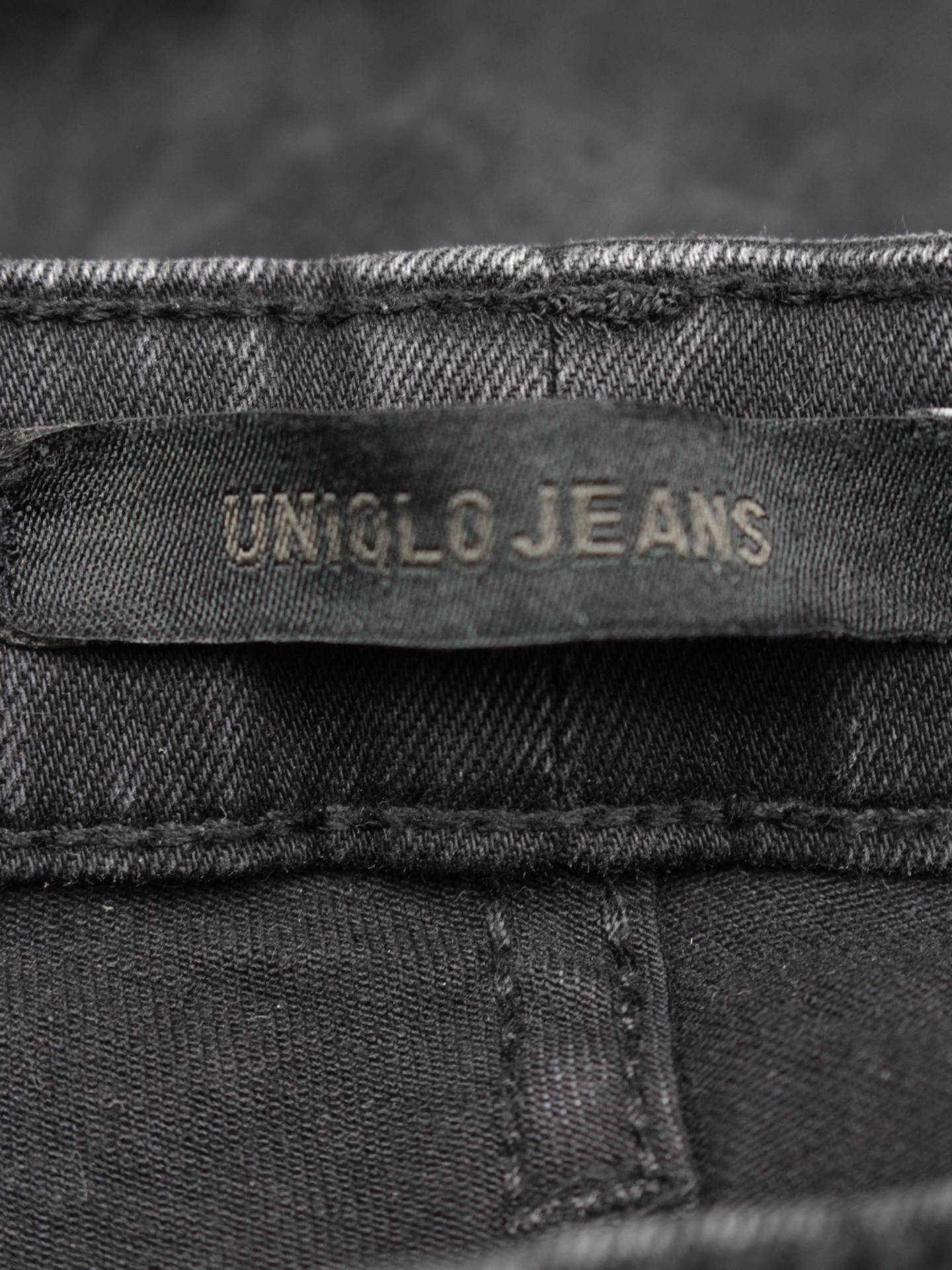 UNIQLO/ユニクロ/デニムパンツ/パンツ/ブラック/24