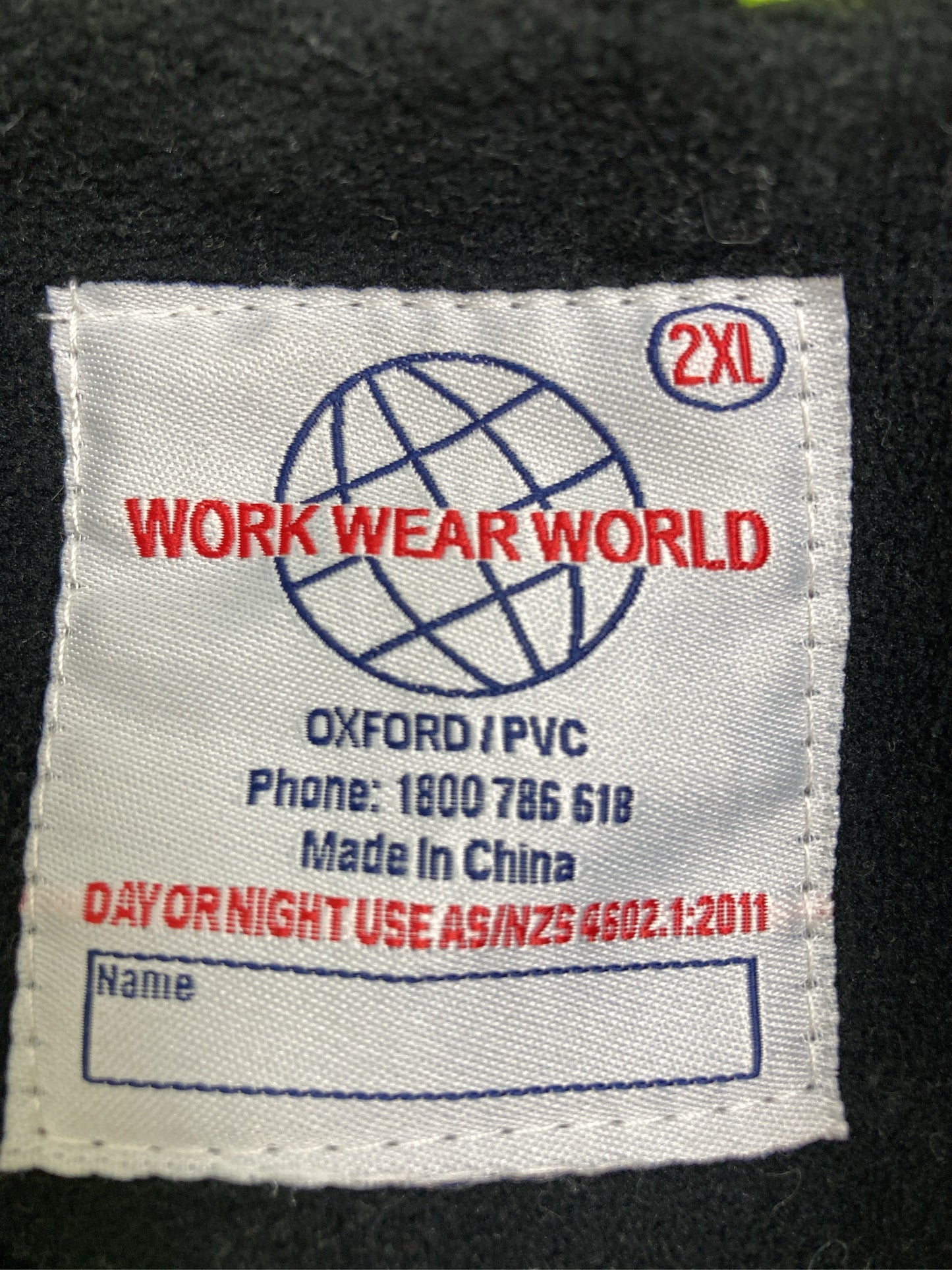 WORK WEAR WORLD/ベスト/トップス/イエロー/2XL