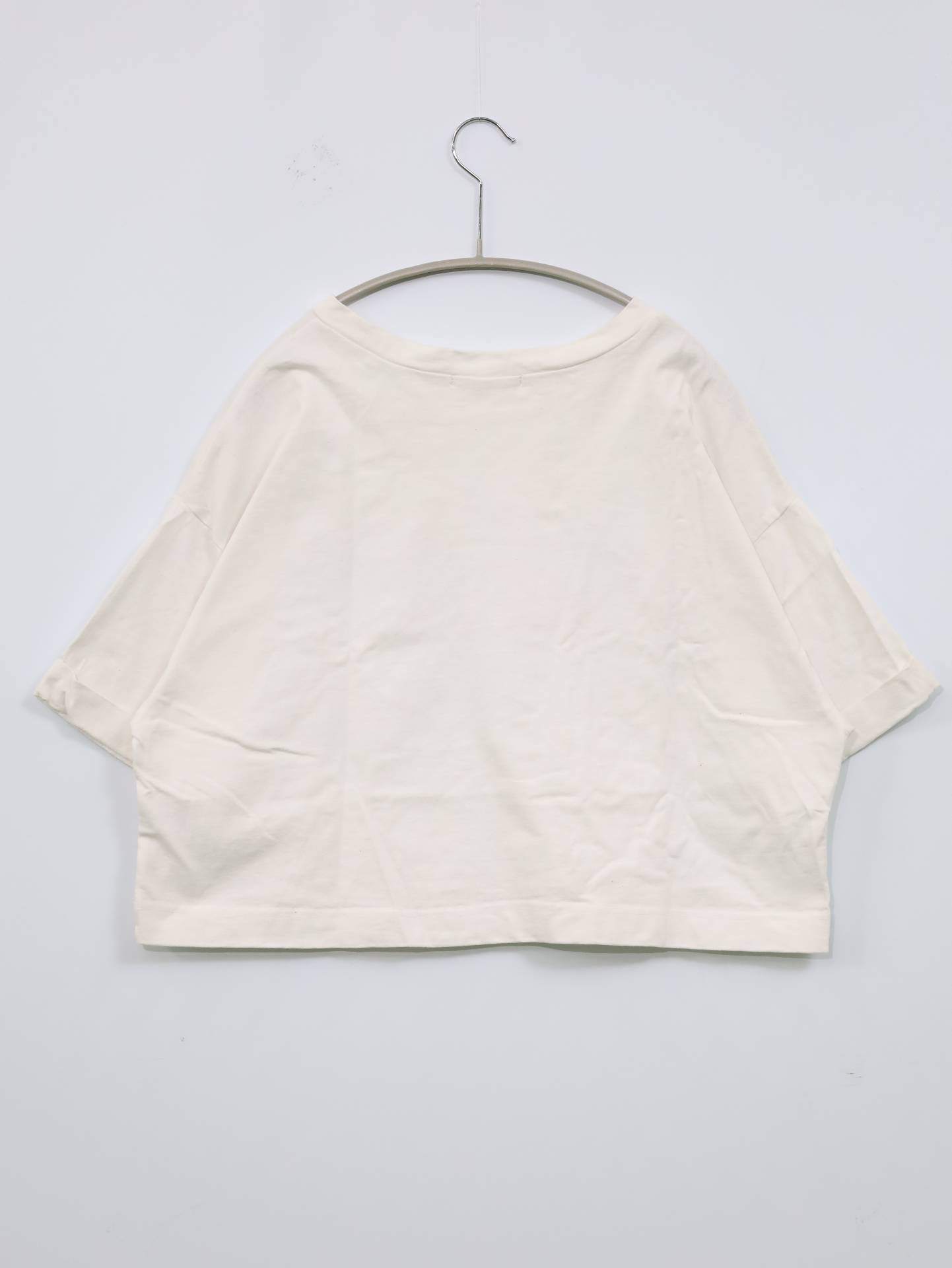 continuer de NICE CLAUP/Tシャツ/カットソー/トップス/ホワイト