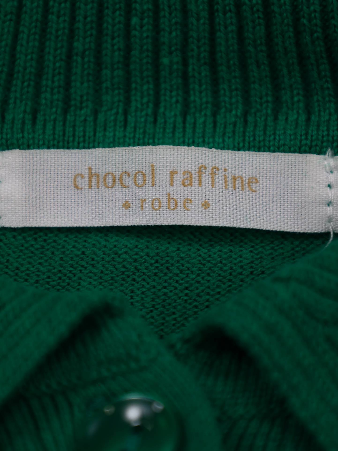 chocol raffine/ニット/セーター/トップス/グリーン/F