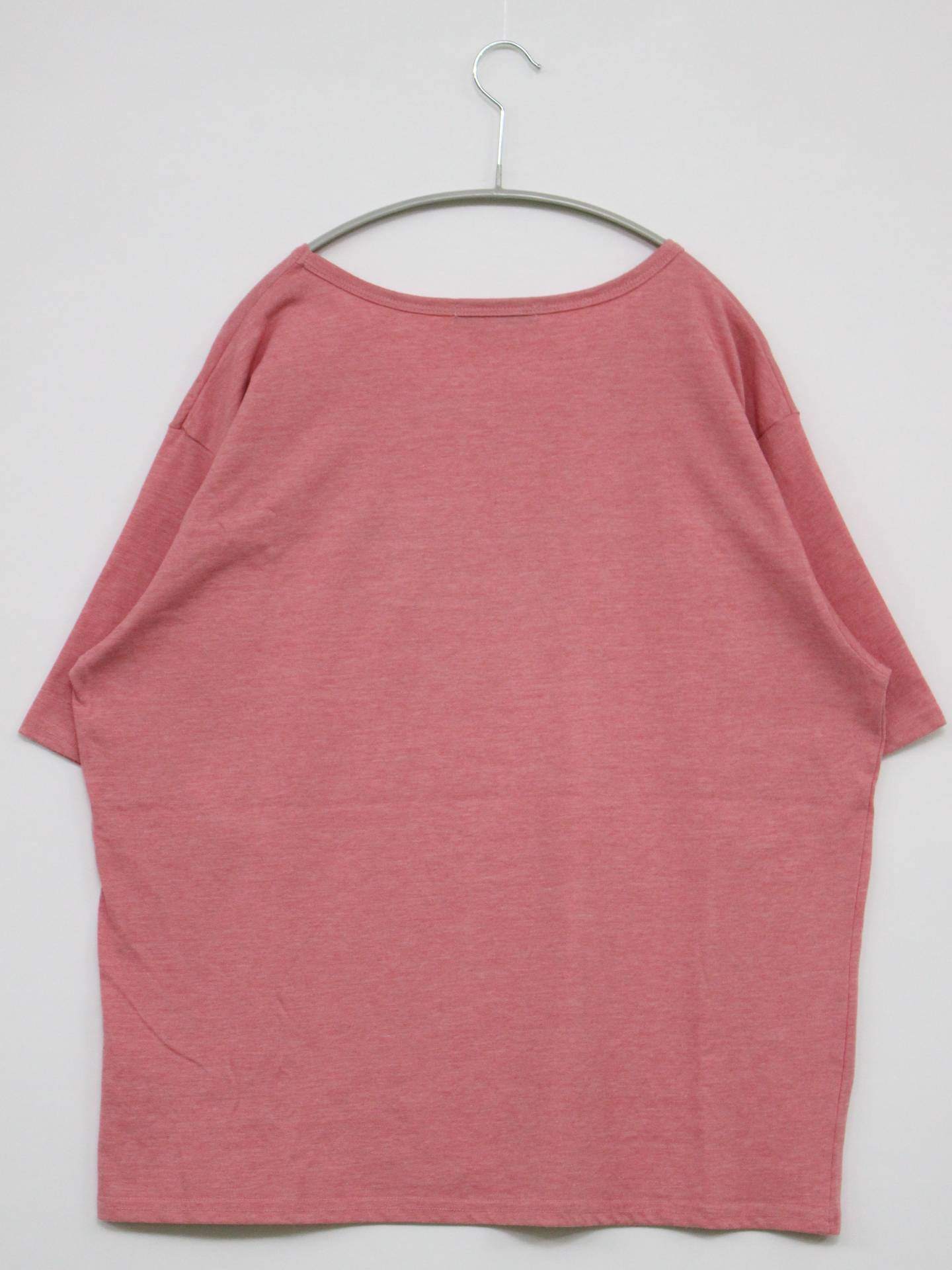COOKIE HOUSE/Tシャツ/カットソー/トップス/ピンク/4L