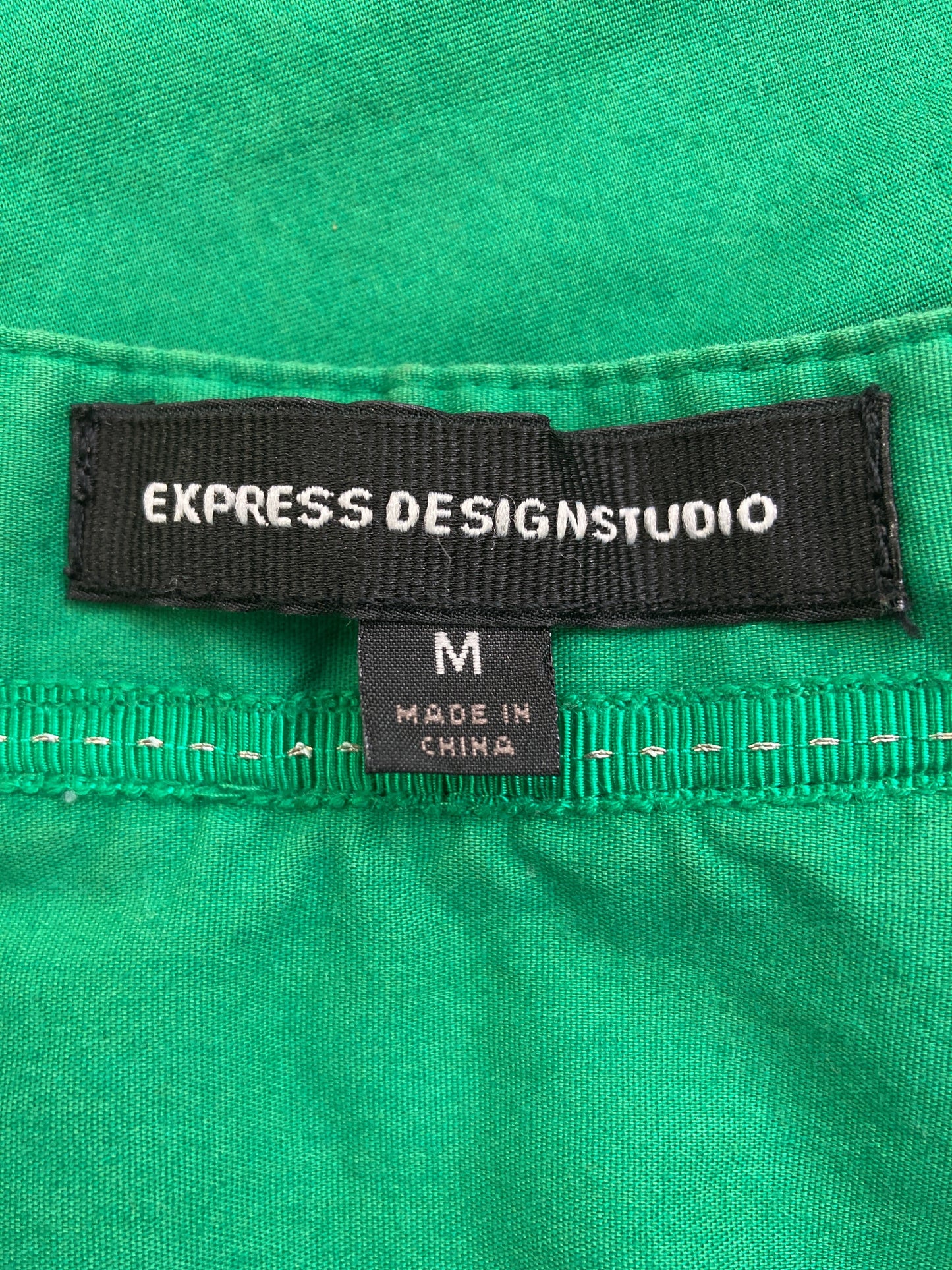 EXPRESS DESIGN STUDIO/シャツ/ブラウス/トップス/グリーン/M