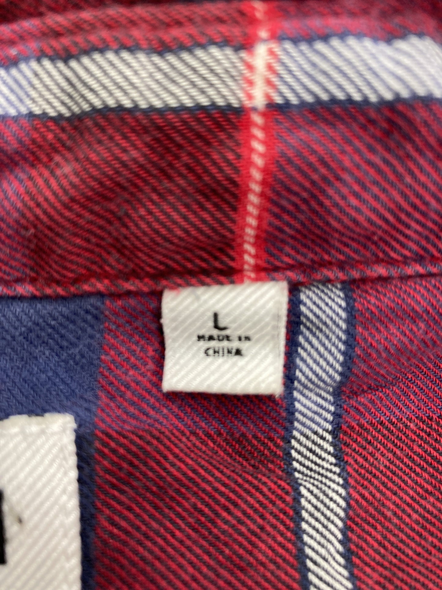 UNIQLO/ユニクロ/シャツ/ブラウス/トップス/レッド/L