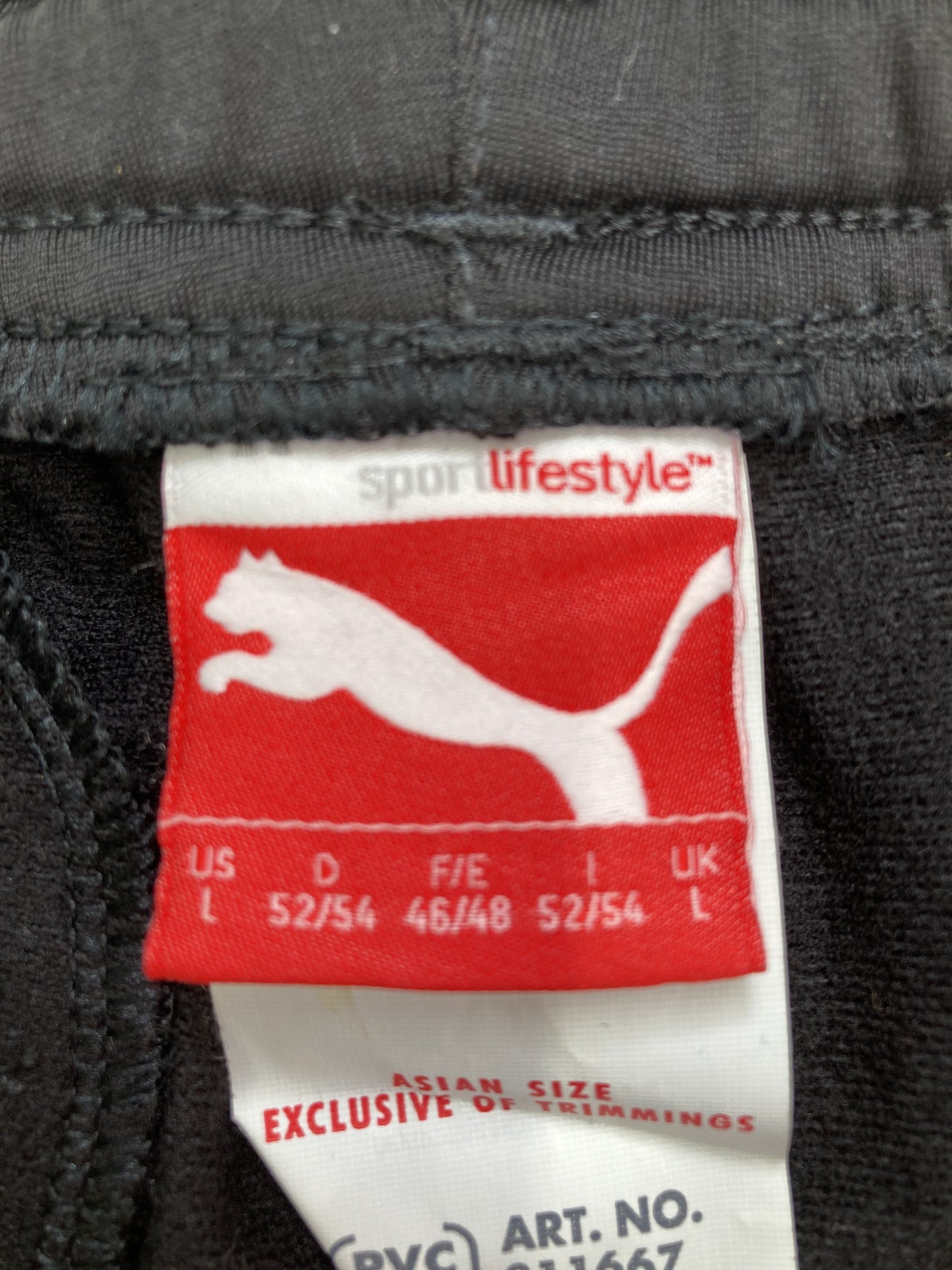 PUMA/プーマ/ジャージ/トラックパンツ/パンツ/ブラック/US L D 52/54