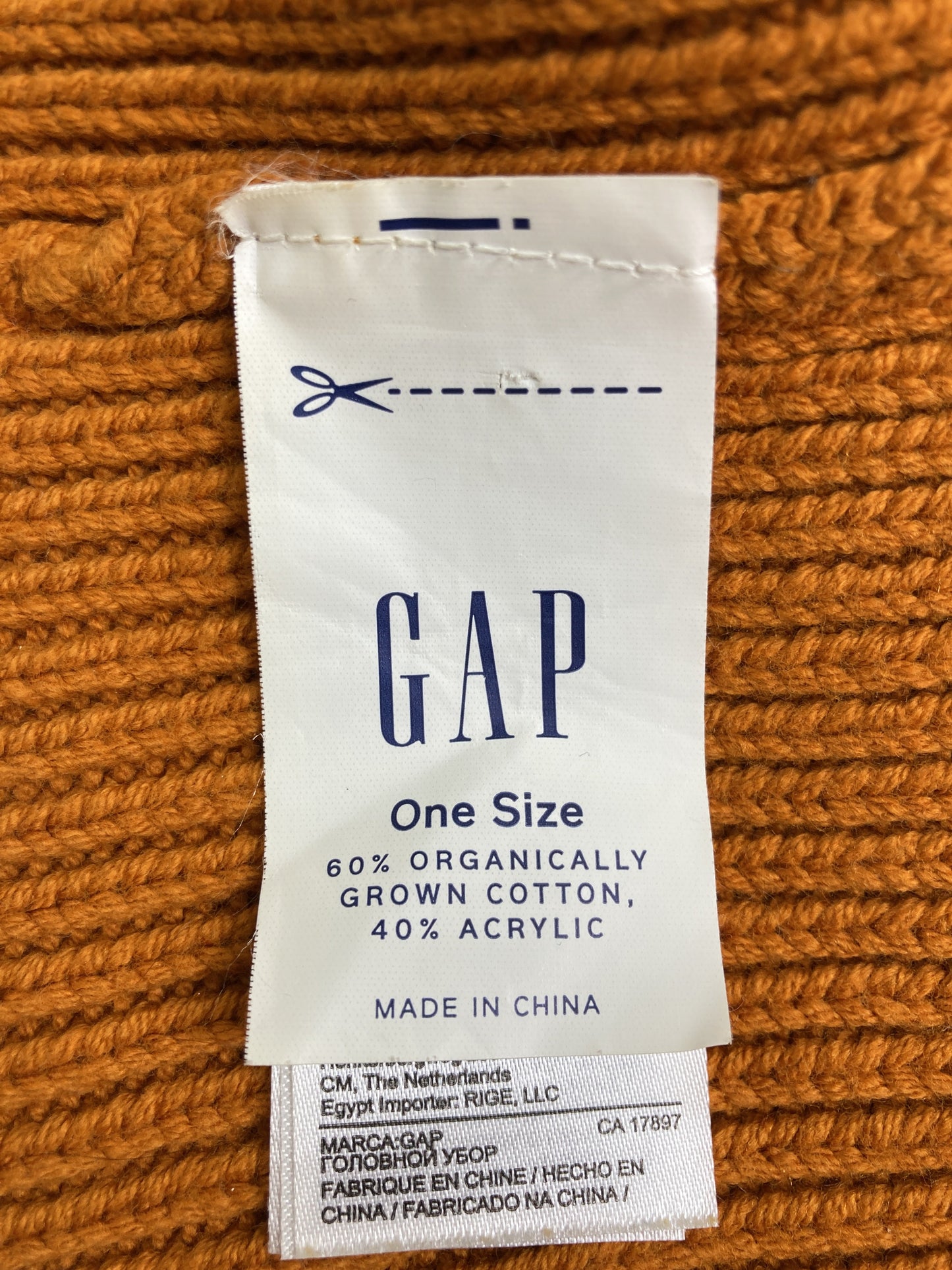 GAP/ギャップ/ニットキャップ/ビーニー/帽子/ブラウン/One