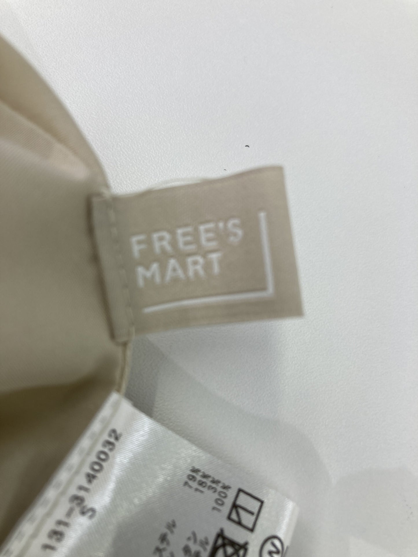 FREE'S MART/フリーズマート/ワンピース/ワンピース/ドレス/ホワイト/S