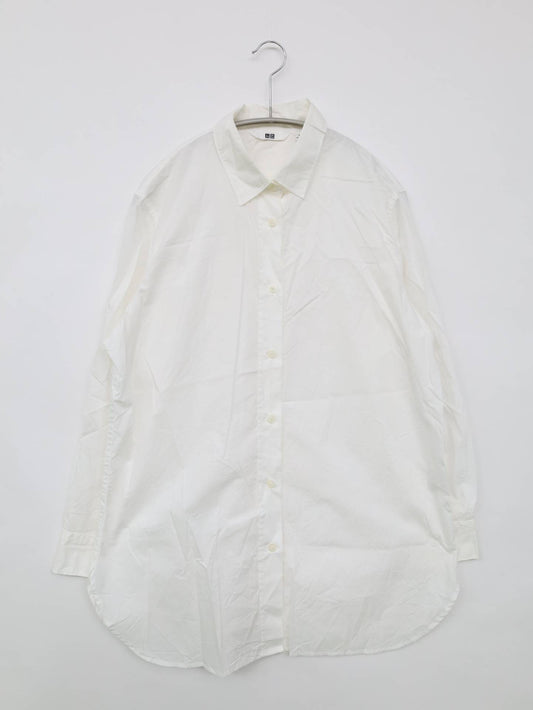 UNIQLO/ユニクロ/シャツ/ブラウス/トップス/ホワイト/S