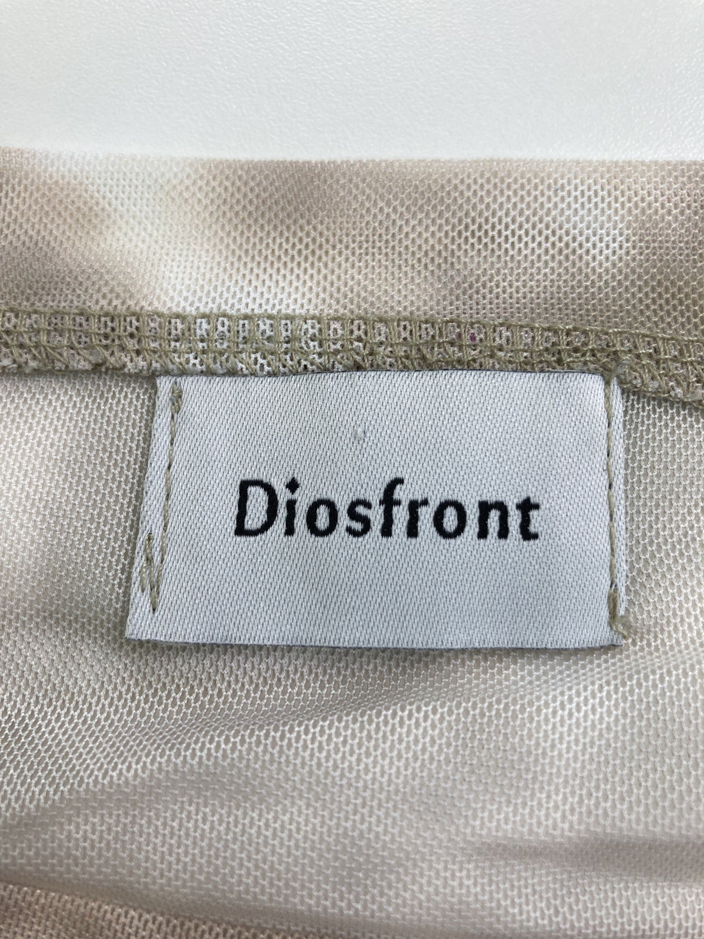 Diosfront/Tシャツ/カットソー/トップス/ベージュ