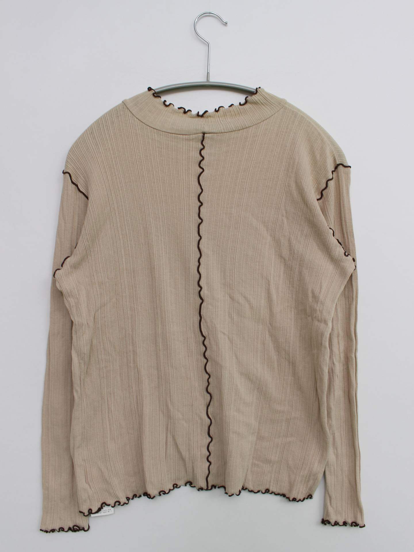 SIMPLICITE/Tシャツ/カットソー/トップス/ベージュ