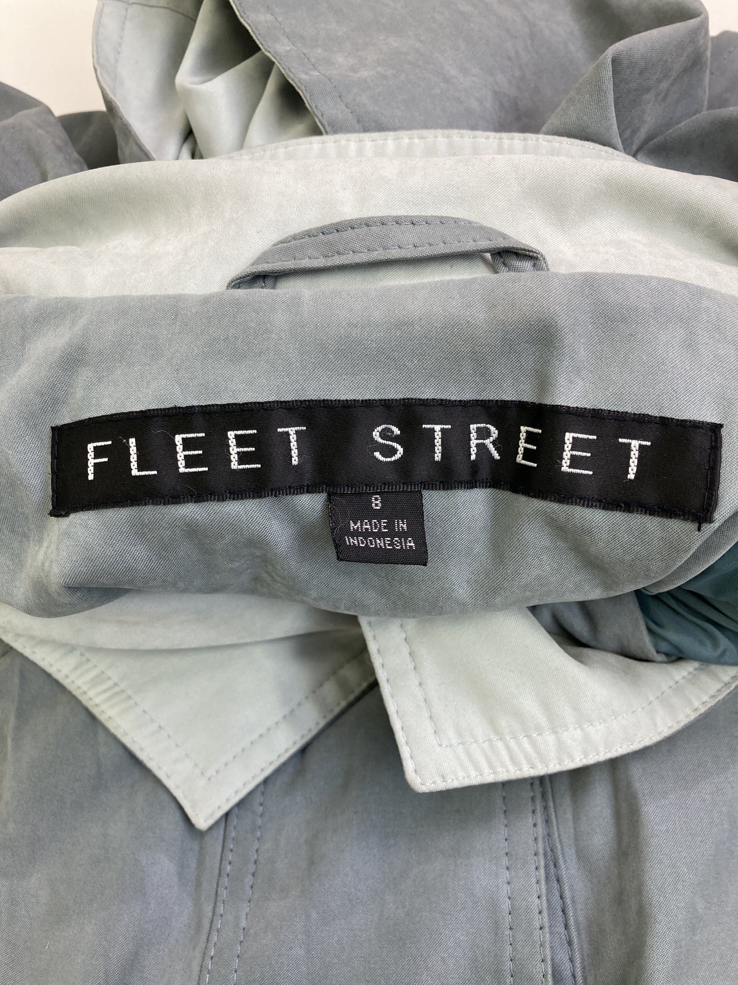 FLEET STREET/ノーカラーコート/ジャケット/アウター/グレー/8