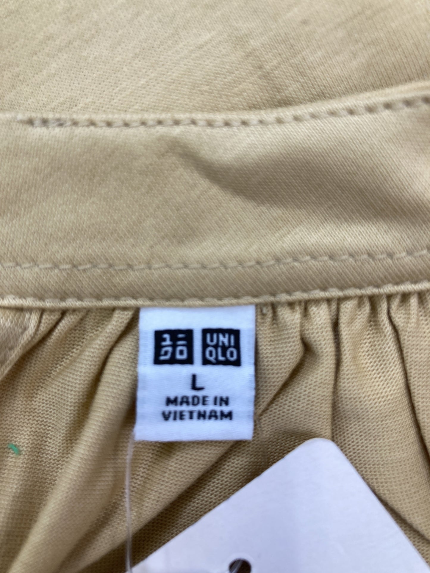 UNIQLO/ユニクロ/シャツ/ブラウス/トップス/ベージュ/L