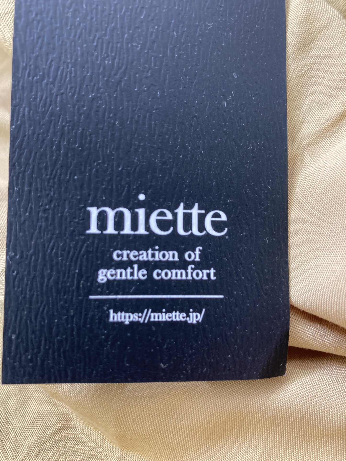 miette/ミエット/シャツ/ブラウス/トップス/ベージュ/F