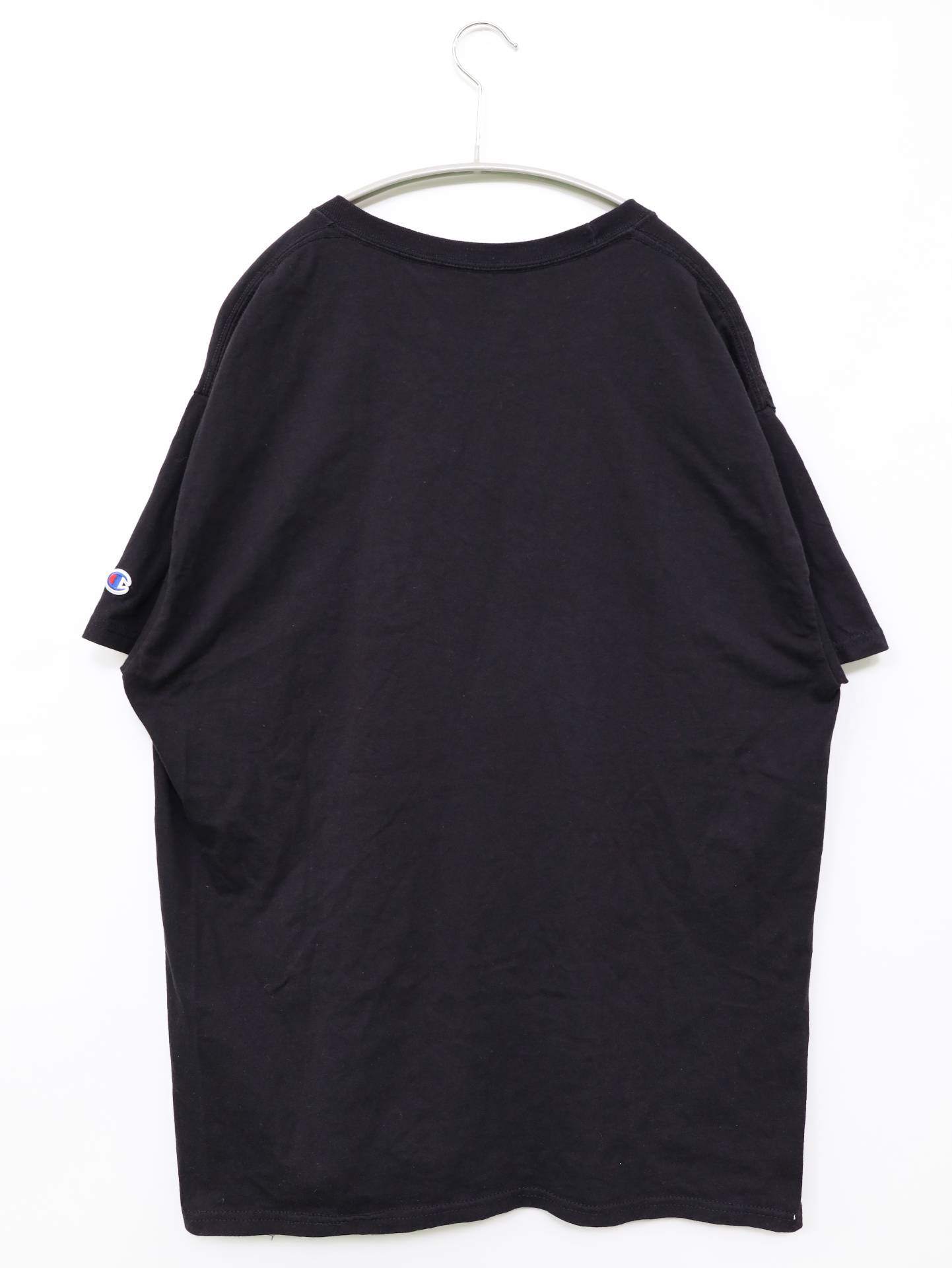 Champion/チャンピオン/Tシャツ/カットソー/トップス/ブラック/L