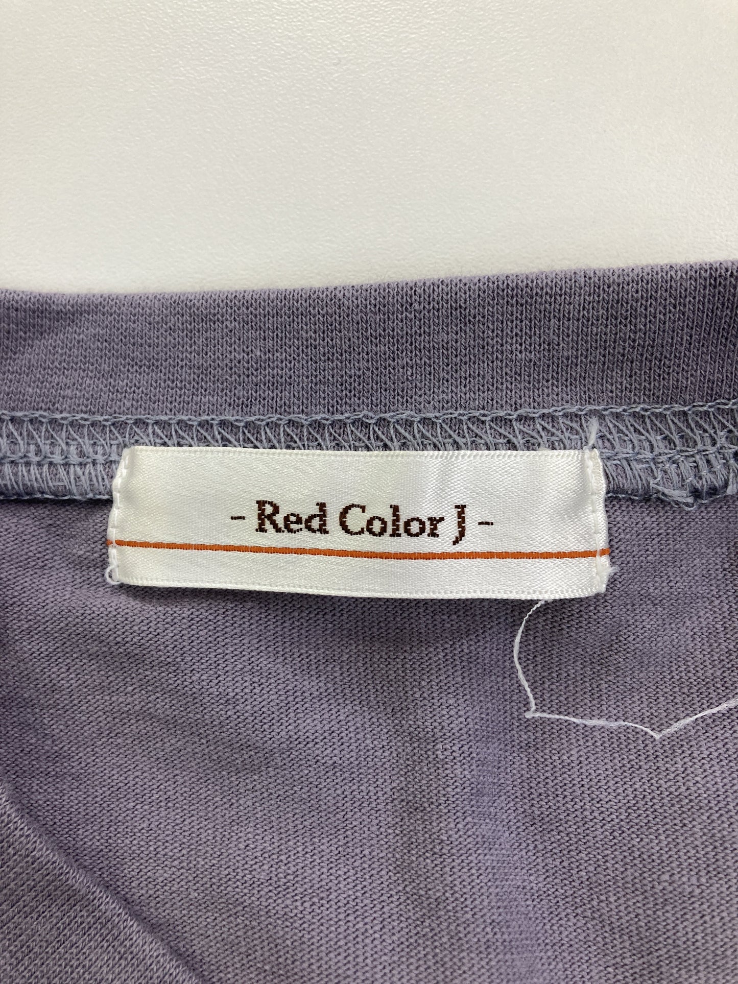 Red color j/Tシャツ/カットソー/トップス/パープル/M