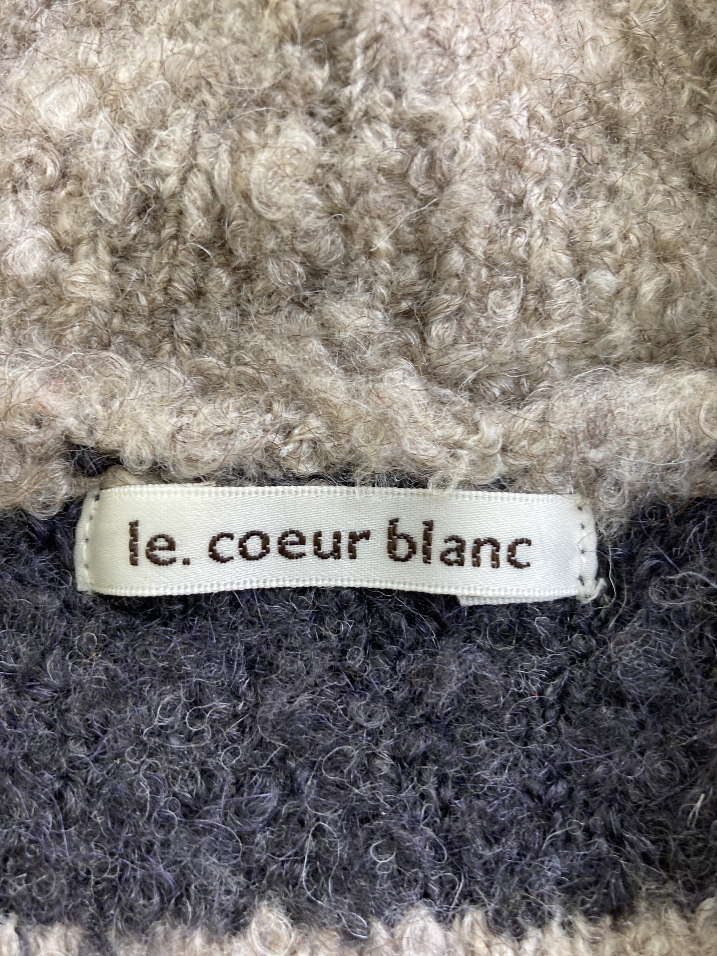 le.coeur blanc/ニット/セーター/トップス/ベージュ/38
