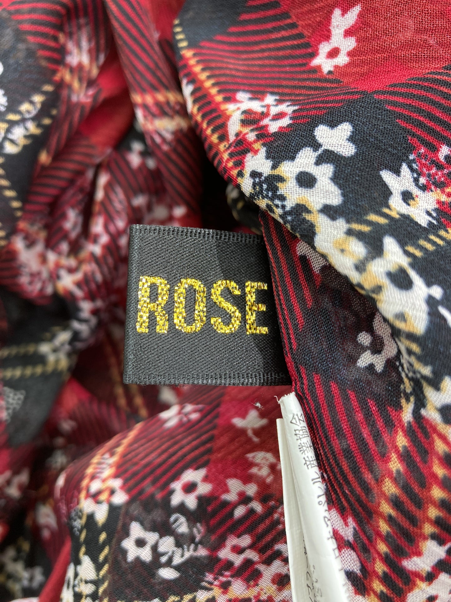 ROTE ROSE/ワンピース/ワンピース/ドレス/レッド/M