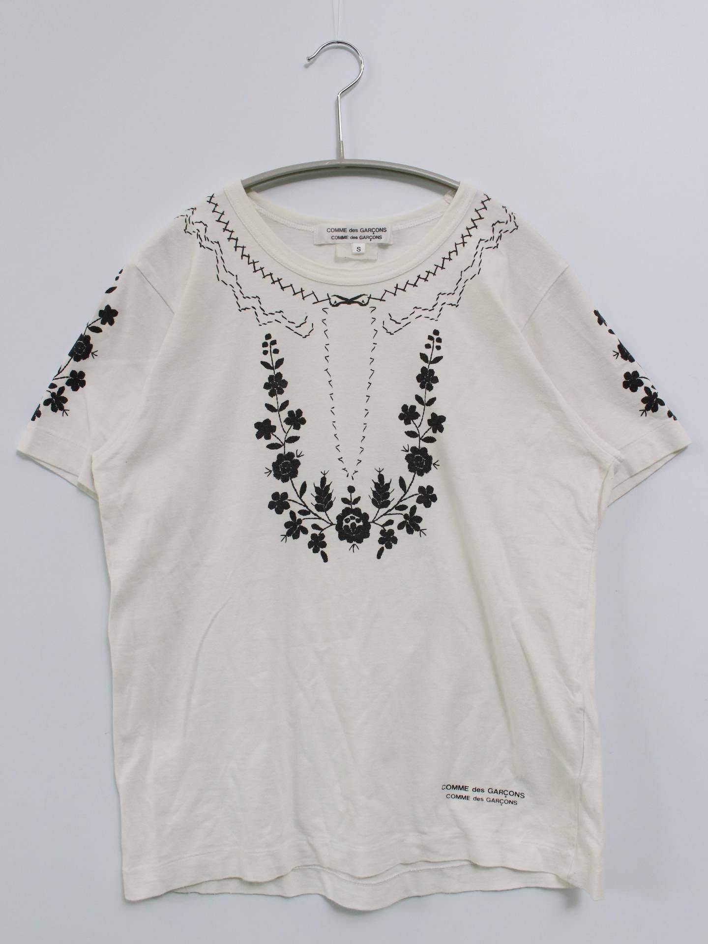 COMME des GARÇONS/Tシャツ/カットソー/トップス/ホワイト/S