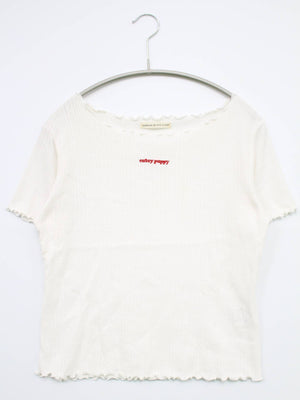 continuer de NICE CLAUP/コンティニューデナイスクラップ/Tシャツ/カットソー/トップス/ホワイト