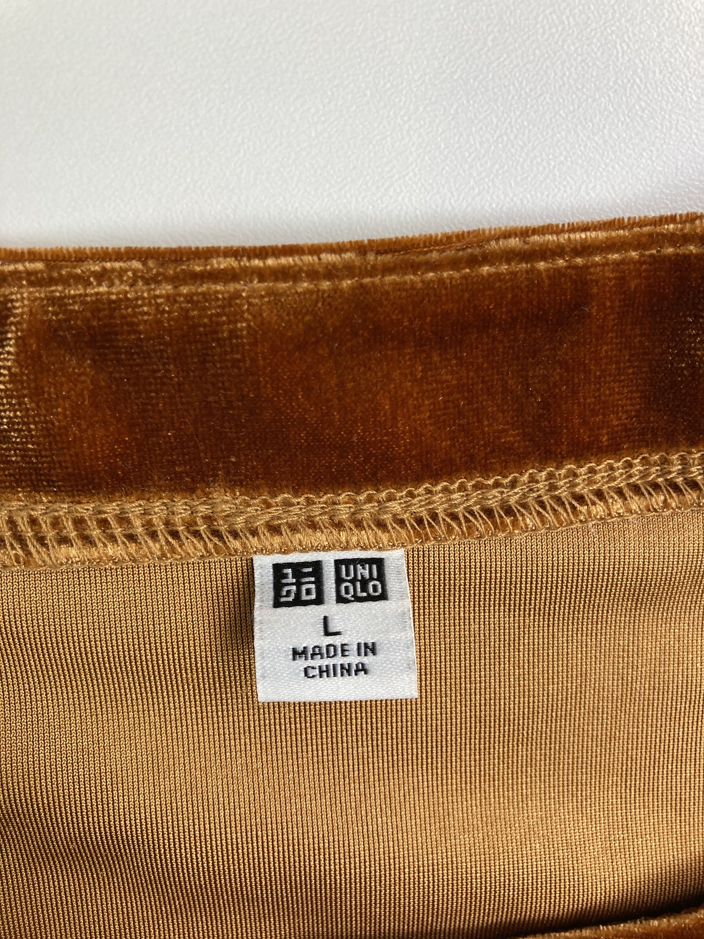 UNIQLO/ユニクロ/Tシャツ/カットソー/トップス/ブラウン/L