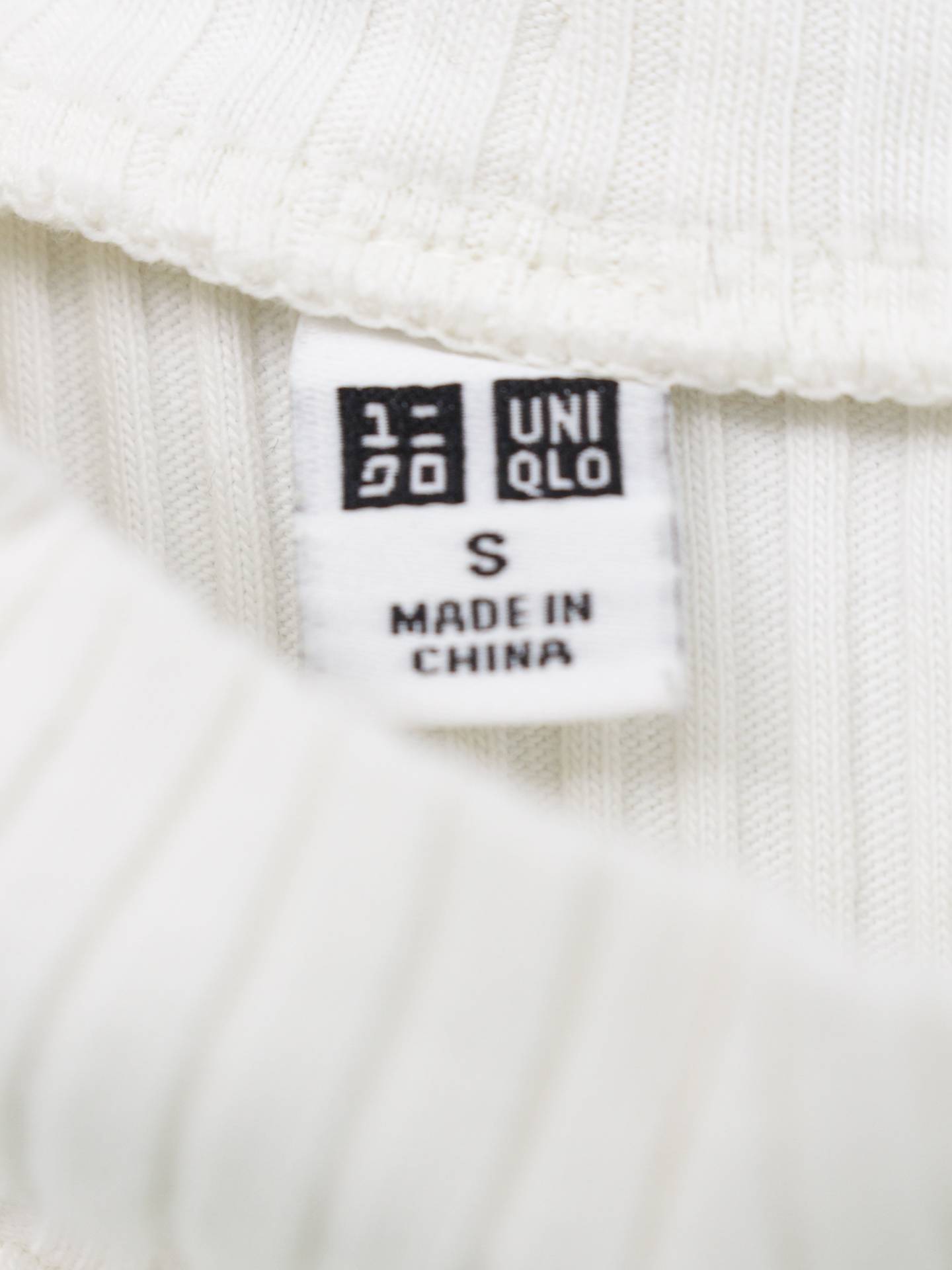 UNIQLO/ユニクロ/Tシャツ/カットソー/トップス/アイボリー/S