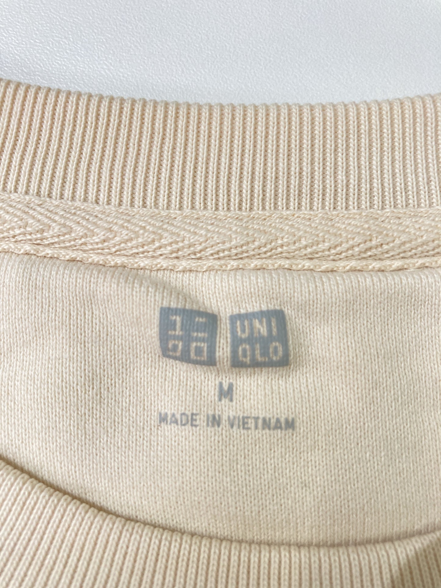 UNIQLO/ユニクロ/スウェット/トップス/アイボリー/M