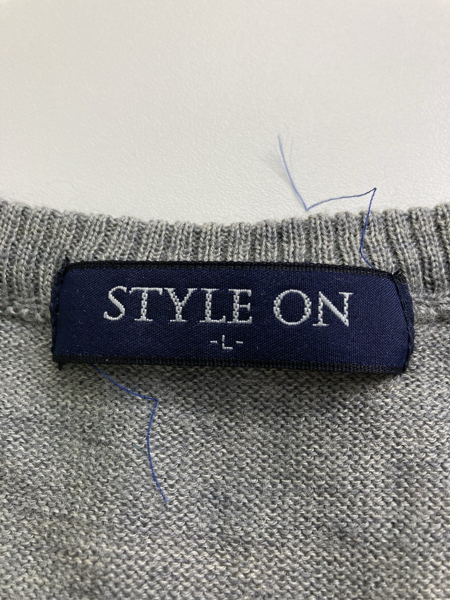 STYLE ON/ベスト/トップス/グレー/L